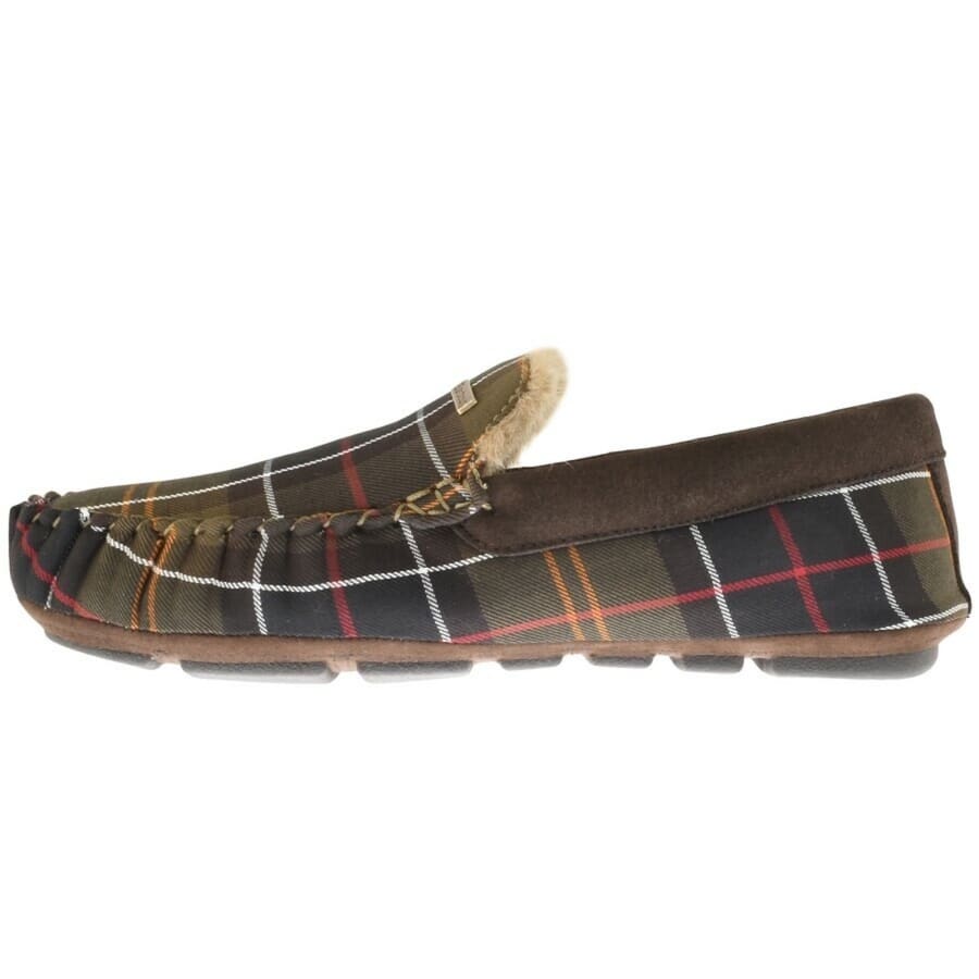 Barbour monty leather slippers 2025